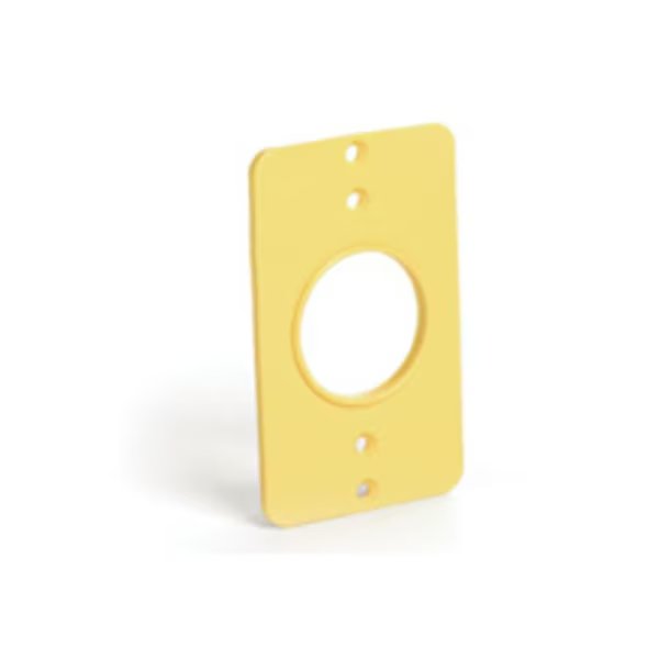 COVER PLATE FOR SNGL 1.390 DIA, Woodhead, Mfr#: 3052